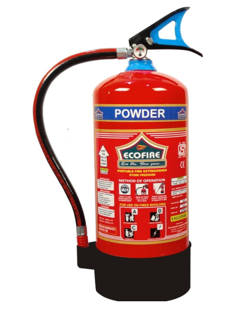 Eco Fire ABC Powder Type Fire Extinguisher 6KG